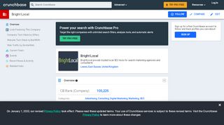 
                            10. Bright Local | Crunchbase