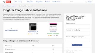 
                            10. Brighter Image Lab vs Instasmile Website and Reliability @ Pissed ...