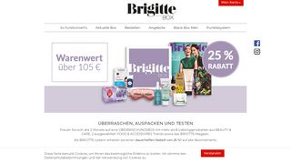 
                            12. BRIGITTE Box Zahlungsarten