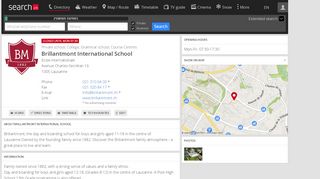 
                            10. Brillantmont International School - search.ch