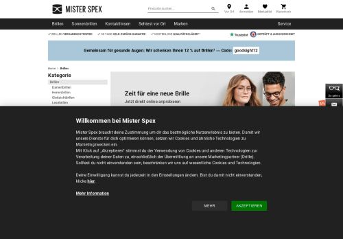 
                            9. Brillen online kaufen - Einfach 50 % sparen | Mister Spex Schweiz