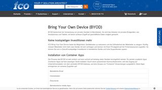 
                            9. Bring Your Own Device (BYOD) - ICO Innovative Computer GmbH