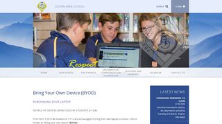 
                            7. Bring Your Own Device (BYOD) - Quorn Area School