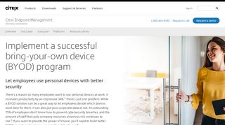 
                            13. Bring Your Own Device (BYOD) Solutions - Citrix