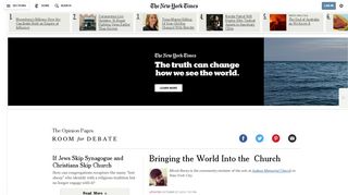 
                            6. Bringing the World Into the Church - NYTimes.com