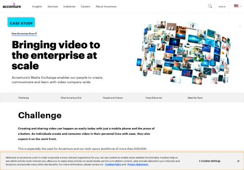 
                            12. Bringing Video to the Enterprise at Scale | Accenture