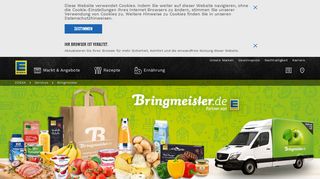 
                            2. Bringmeister: Ihr Service von EDEKA mit schneller Lieferung