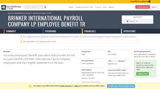 
                            9. Brinker International Payroll Company Lp Employee Benefit Tr ...