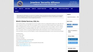 
                            7. Brink's Global Services, USA, Inc. - Jewelers' Security ...