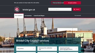 
                            6. Bristol City Council home page - bristol.gov.uk