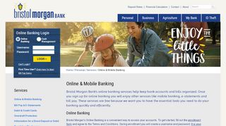 
                            13. Bristol Morgan Bank - Online & mobile banking