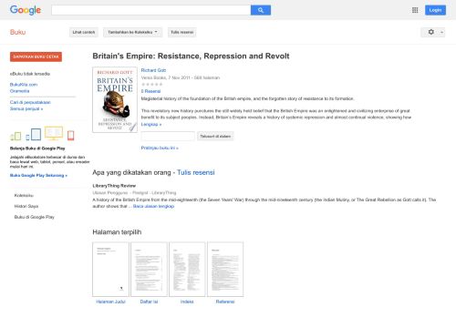 
                            7. Britain's Empire: Resistance, Repression and Revolt