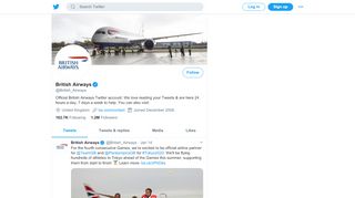 
                            8. British Airways (@British_Airways) | Twitter