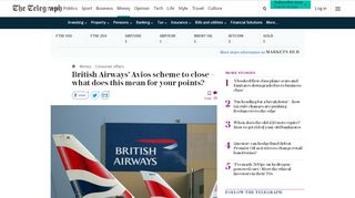 
                            12. British Airways' Avios scheme to close – what does this mean for your ...