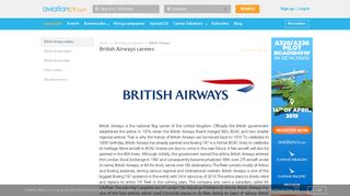 
                            9. British Airways careers - AviationCV.com