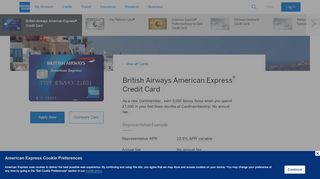 
                            9. British Airways Credit Card | American Express