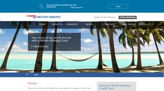 
                            10. British Airways Credit Card