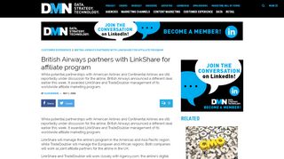 
                            13. British Airways partners with LinkShare for affiliate program