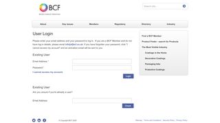 
                            6. British Coatings Federation - User Login