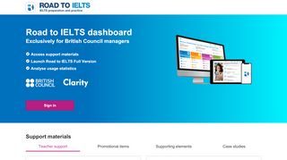 
                            12. British Council East Asia - login - Road to IELTS