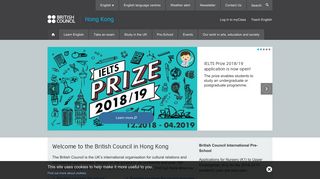 
                            10. British Council | Hong Kong