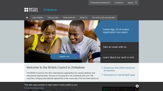 
                            9. British Council | Zimbabwe