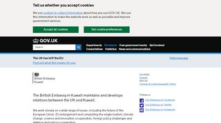 
                            3. British Embassy Kuwait - GOV.UK