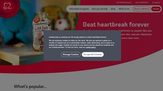 
                            10. British Heart Foundation - Beat heartbreak forever