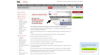 
                            5. British Standards Homepage - BSI Shop - official UK NSB