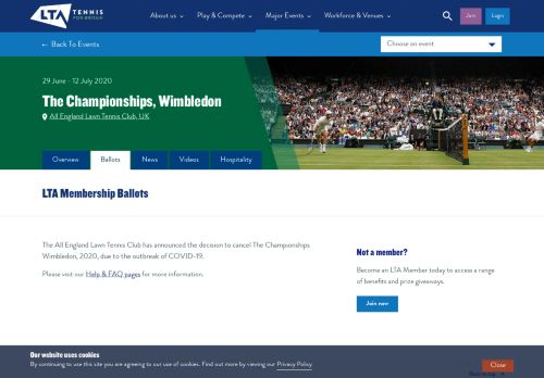 
                            2. British Tennis Members Ballots for Wimbledon | LTA