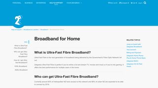 
                            3. Broadband for Home | 2degrees Mobile