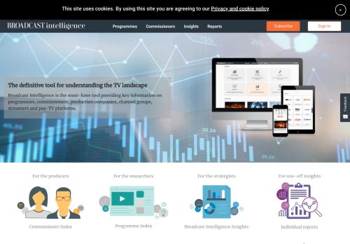 
                            9. Broadcast Intelligence | The channel for entertainment analysis