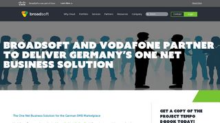 
                            8. BroadSoft and Vodafone Partner to Deliver Germany's One Net ...