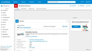 
                            9. Broadview Security | Crunchbase