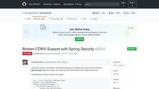 
                            6. Broken CORS Support with Spring Security · Issue #5834 · spring ...