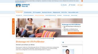 
                            5. Brokerage VR-ProfiBroker - Volksbank Trier eG