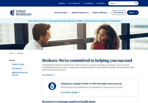 
                            3. Brokers: We're committed to helping you succeed. | UnitedHealthcare