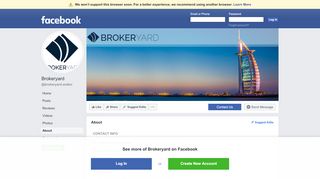 
                            6. Brokeryard - About | Facebook