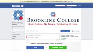 
                            5. Brookline College - Phoenix - Home | Facebook