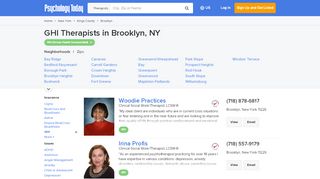
                            11. Brooklyn GHI Therapist - Group Health Incorporated Therapist ...