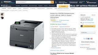 
                            8. Brother HL-4150CDN Farblaserdrucker anthrazit/grau: Amazon.de ...