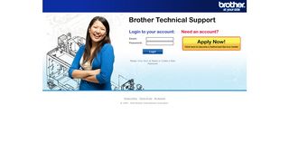 
                            9. Brother Support - Login