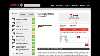 
                            8. Browning Bar Shttrac 325wsm Inf – Reviews, New & Used Price ...