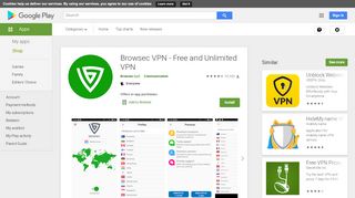 
                            6. Browsec VPN - Free and Unlimited VPN - Apps on Google ...