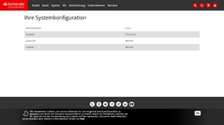 
                            4. browser-check | Santander Consumer Bank Österreich - Ihr Spezialist ...