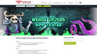 
                            8. Browsergames & kostenlose Online Spiele jetzt spielen - Upjers.com