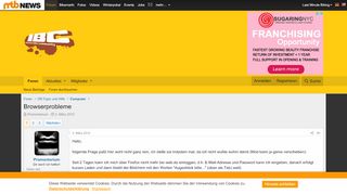 
                            12. Browserprobleme | MTB-News.de