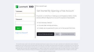 
                            9. browsing - SSO | Lexmark