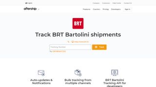 
                            7. BRT Bartolini Tracking - AfterShip