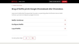 
                            13. Brug af Netflix på din Google Chromebook eller Chromebox.